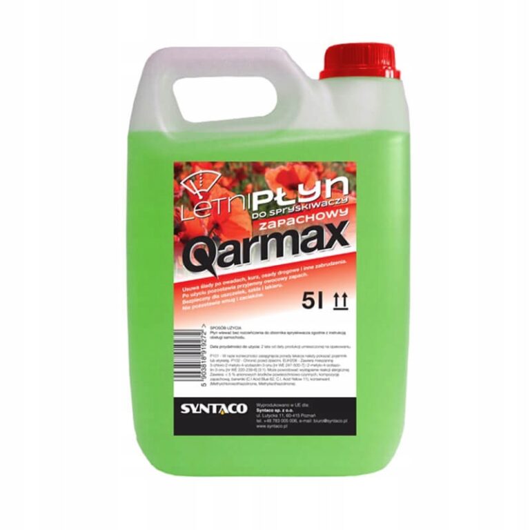 QARMAX LETNI PŁYN DO SPRYSKIWACZY 5L [1503650]