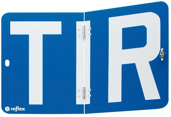 Tablica TIR składana 400×250 mm [0865755]