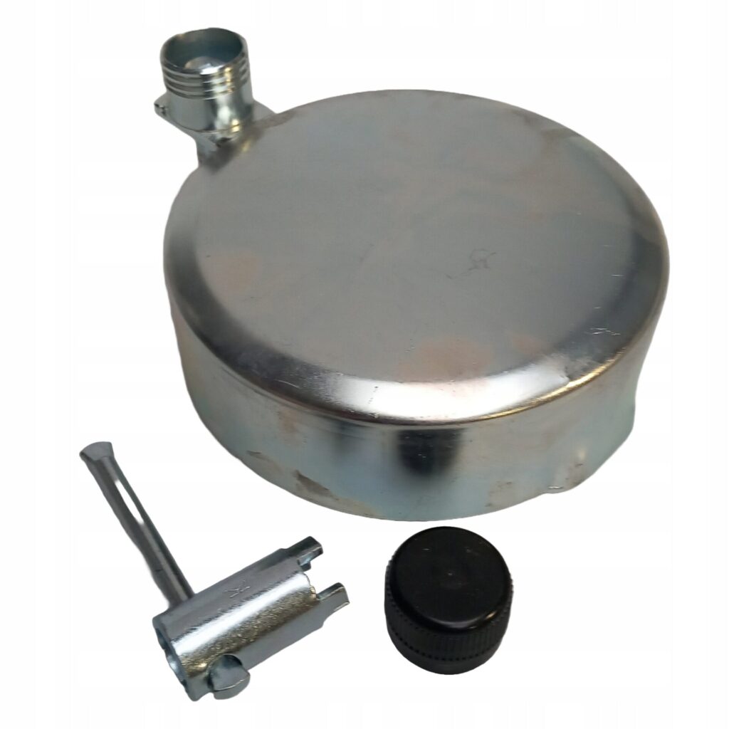 ZAMEK Ø80 PUSZKA TRÓJZĄB OCYNKOWANA [K80/PATENT/OCYNK]