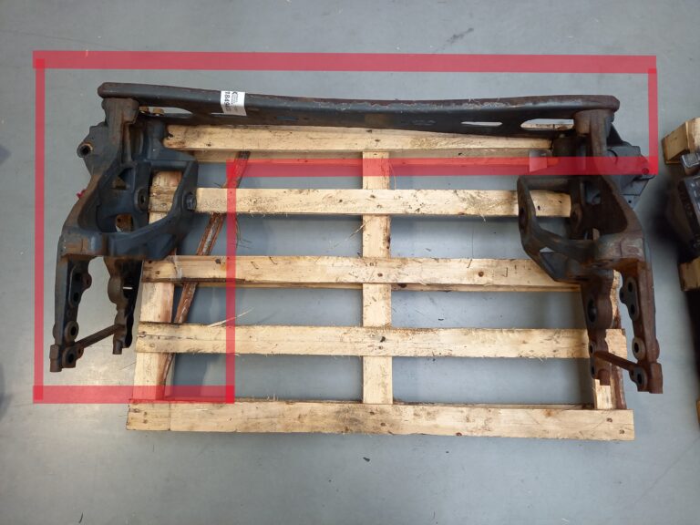 Wspornik podwozia + poprzeczka 1849492 DAF