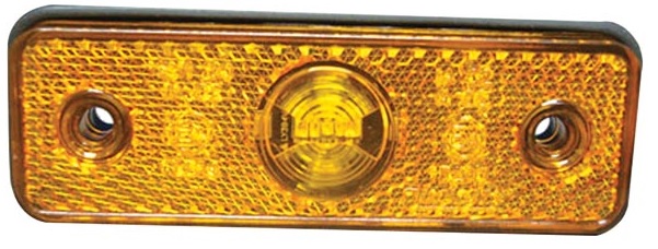 Boczna lampa obrysowa LED Aspock Flatpoint Zamienn