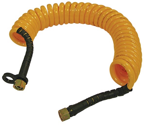 Przewód pneumatyczny spiralny 4 m o małej średnicy