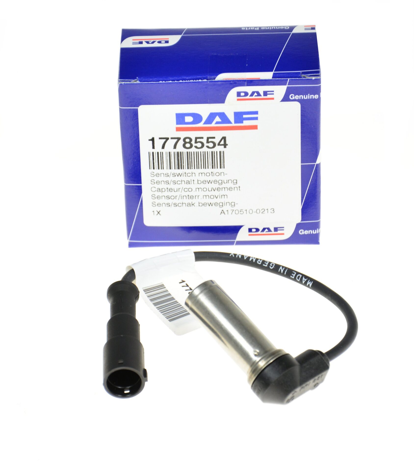 CZUJNIK ABS DAF XF 95 105 LF 55 CF 75 85 DAF OE 1778554