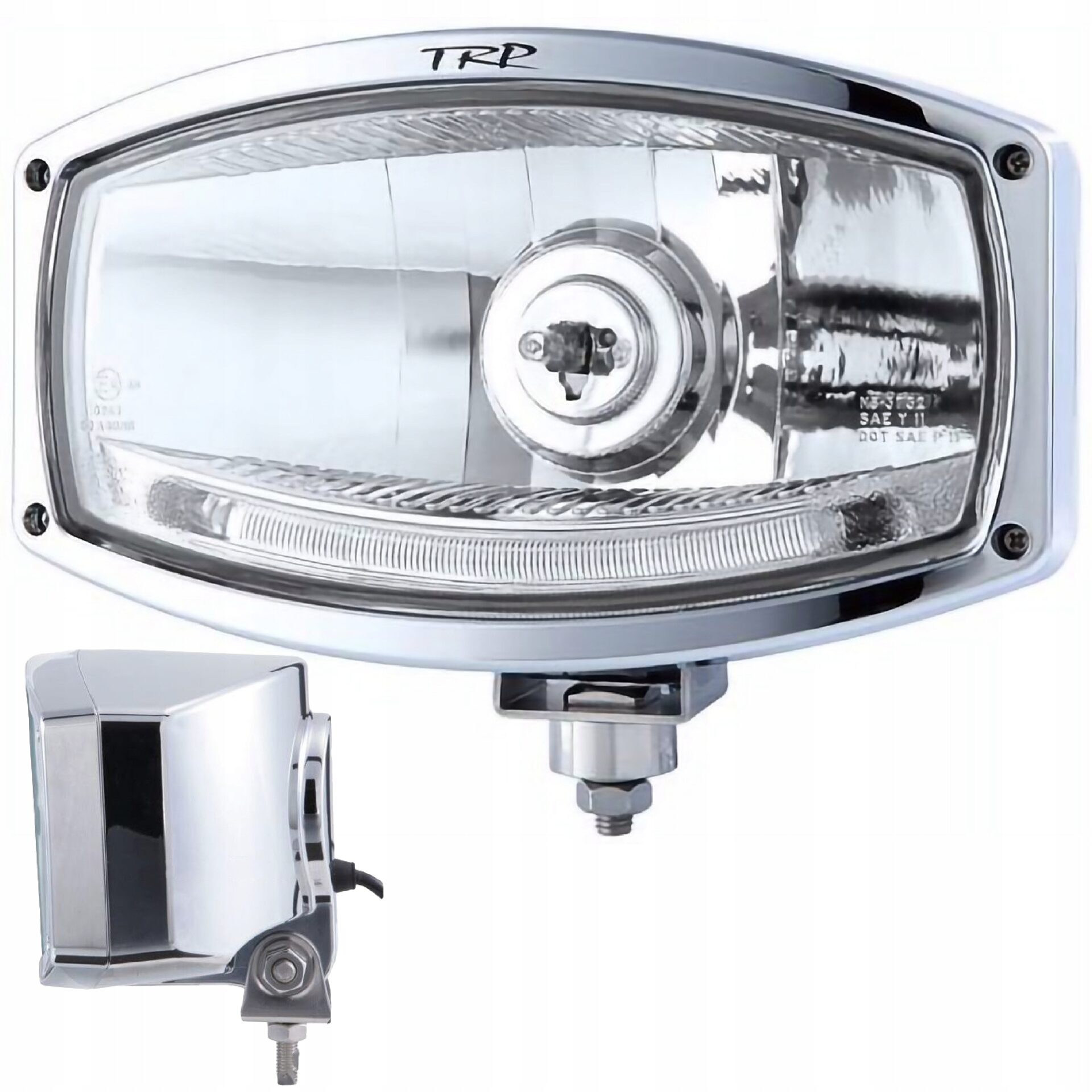 HALOGEN REFLEKTOR LED TRP DALEKOSIĘŻNY CHROMOWANY