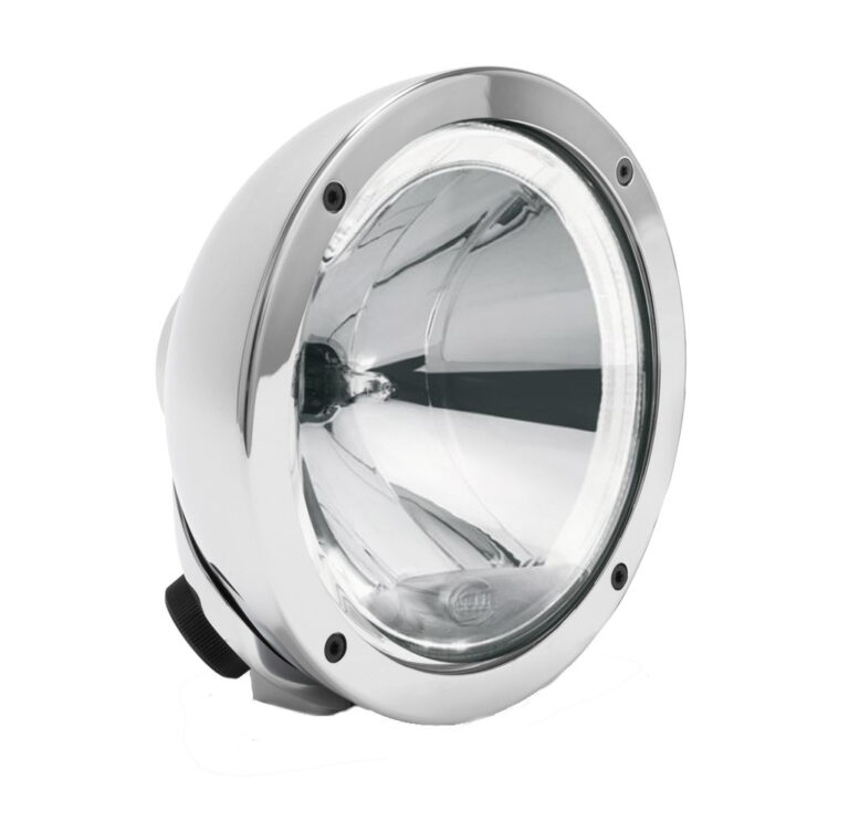 HALOGEN LED HELLA LUMINATOR COMPACT CHROMIUM CELIS