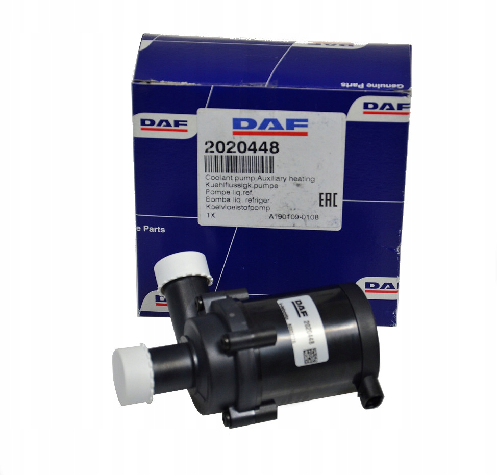 POMPA WODY OGRZEWANIA POSTOJOWEGO DAF XF CF E6 9033277A 2020448