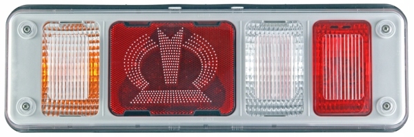 LAMPA TYLNA KRONE LED LOGO KORONA LEWA