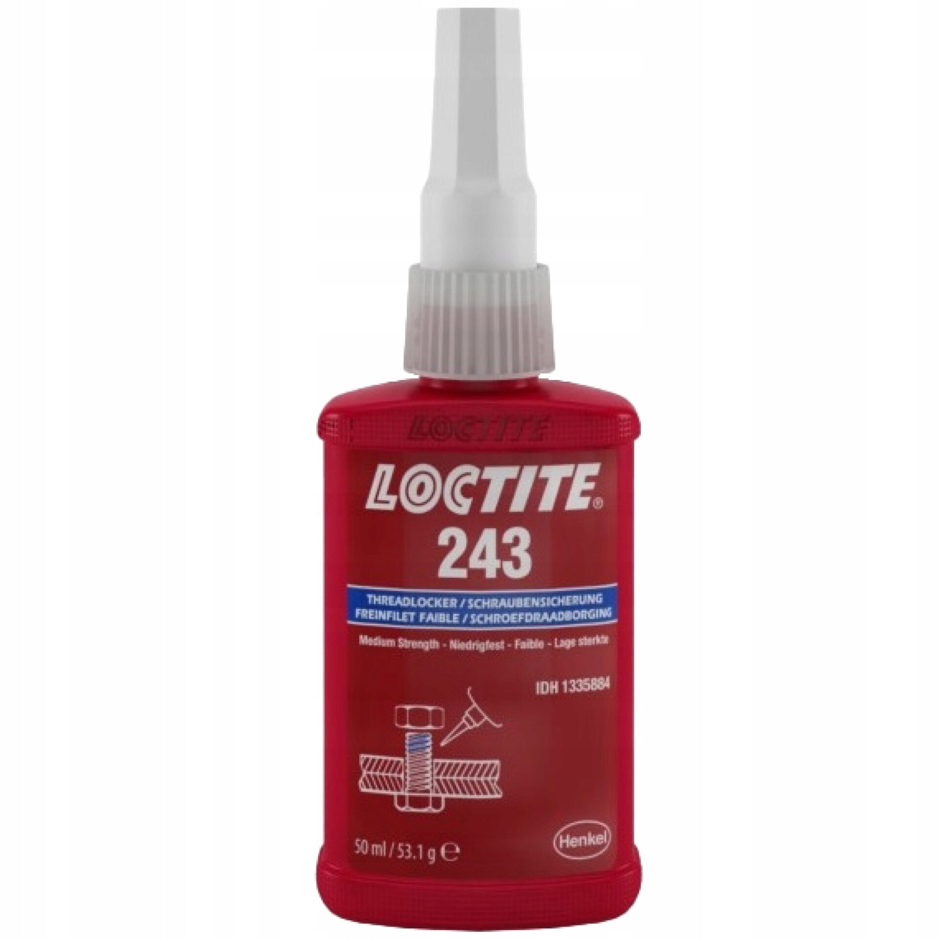 KLEJ DO GWINTÓW LOCTITE 243 50ML